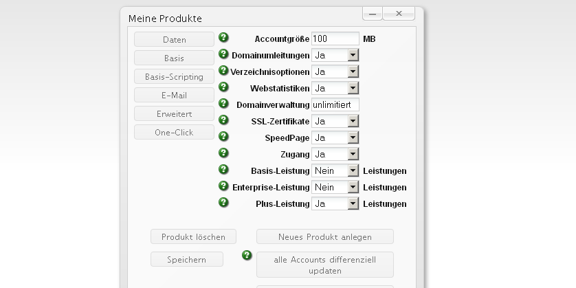 Evolution Hosting Produktmanager